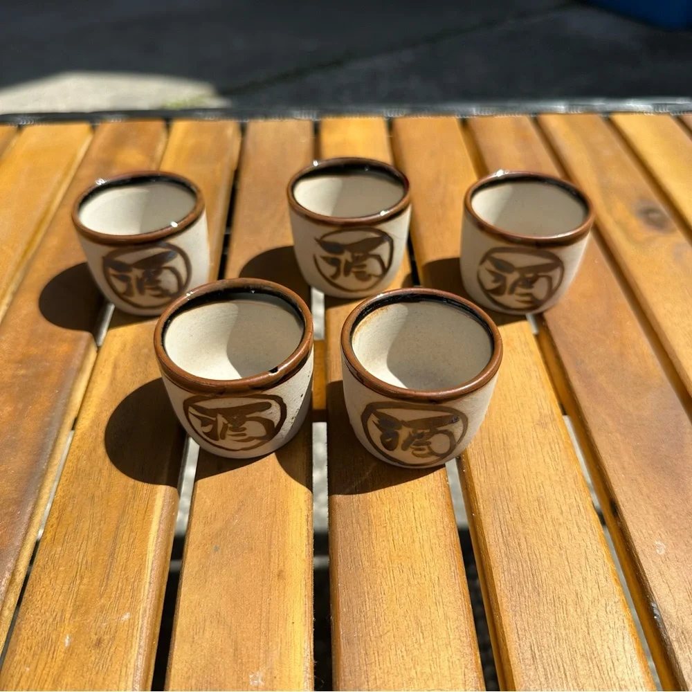 Authentic Japanese Ceramic Sake Set